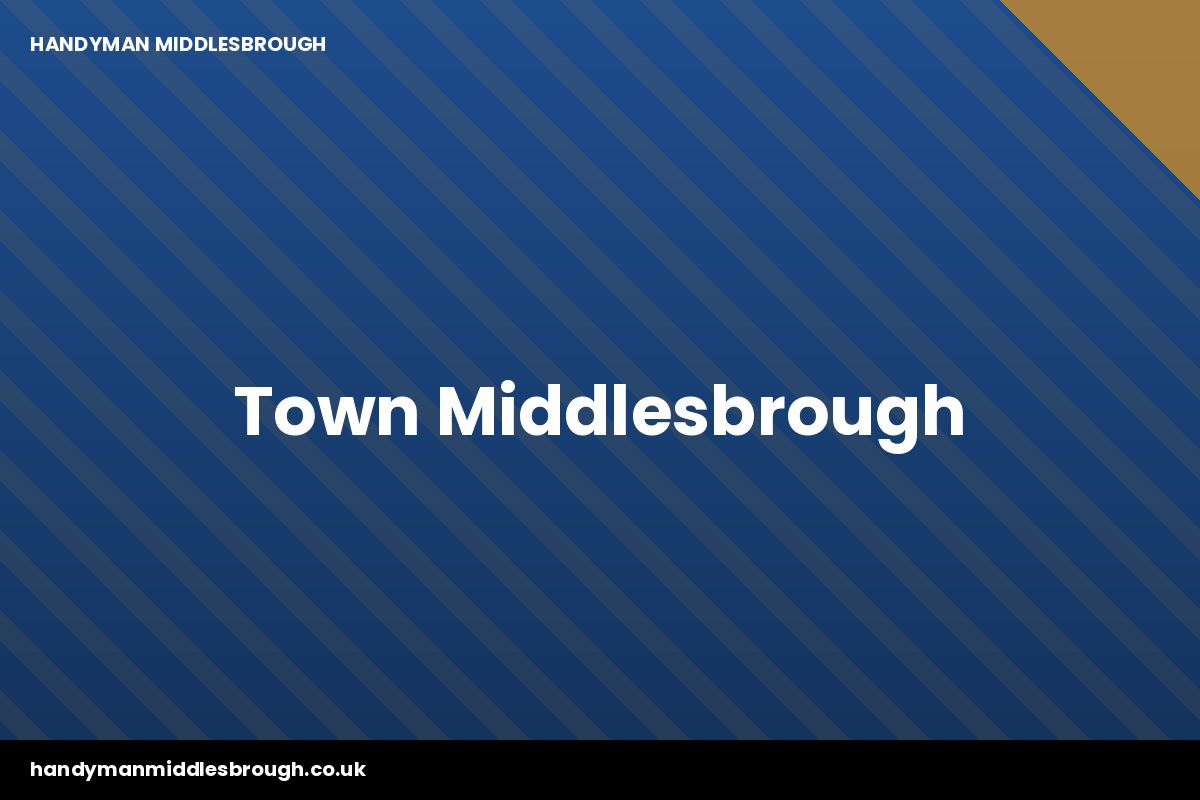 Middlesbrough Town Hall and Centre Square clock